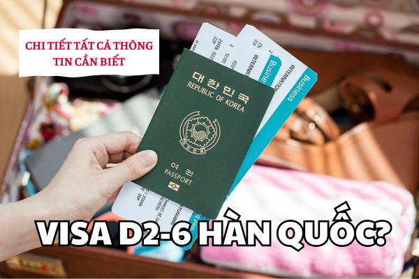 Điều kiện, thủ tục, chi phí V.i.s.a D2-6 Du học Hàn Quốc